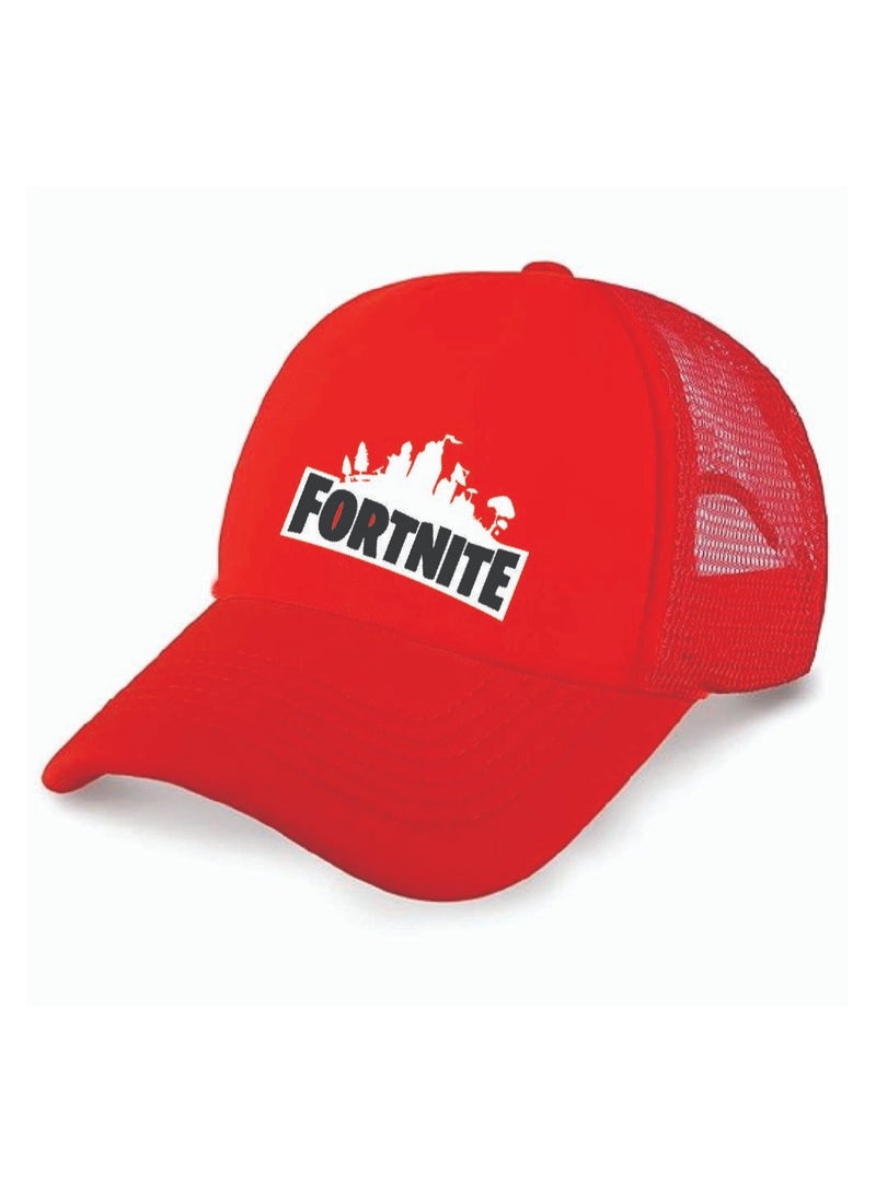 Kid's Gaming Mesh Baseball Cap - Adjustable Plastic Snapback for a Perfect Fit and Breathable - Gaming Graphic Printed Baseball Foam Cap - Ideal Gift for Young Gamers  - Image 1