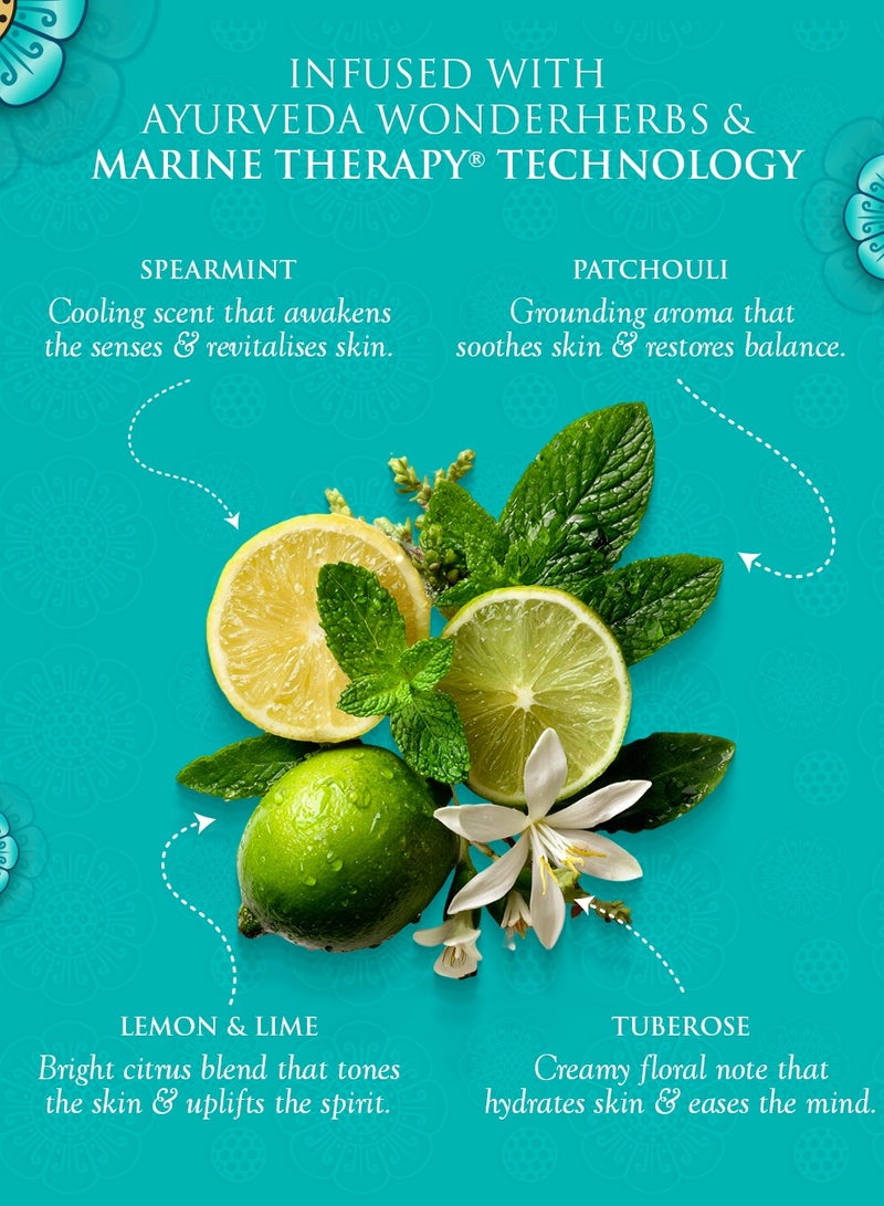 SPA CEYLON SeaVeda Uplifting Discovery Set | Wellness Spa Set | Pampering Trial Set with Marine Therapy | Relaxing Gifts & Travel Size Body Care, 4-Piece Set | Ayurveda - Image 5