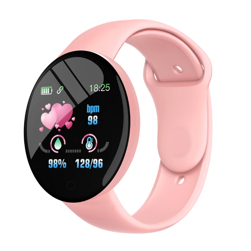 D18PRO Smart Bracelet 1.44'' OLED Single-touch Screen Macaron Ultra-light Body Heart Rate/Blood Pressure Monitor Multiple Sports Mode 3-5 days Standby Message Reminder/Music Control/Weather - Image 1