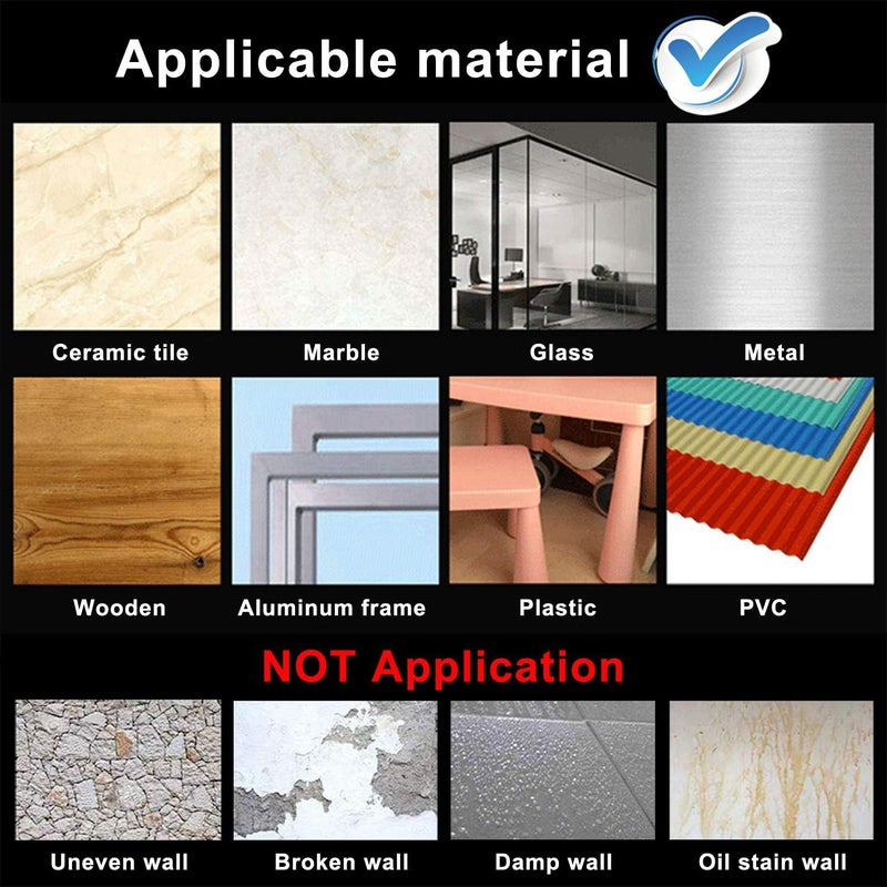 Kuber Industries Double-sided Tape | Acrylic High Bonding Foam Tape | PU Versatile Two-Sided Tape | Washable Adhesive Tape for Home D cor | 3 MTR | Transparent - Image 4