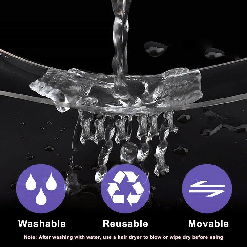 Kuber Industries Double-sided Tape | Acrylic High Bonding Foam Tape | PU Versatile Two-Sided Tape | Washable Adhesive Tape for Home D cor | 3 MTR | Transparent - Image 5