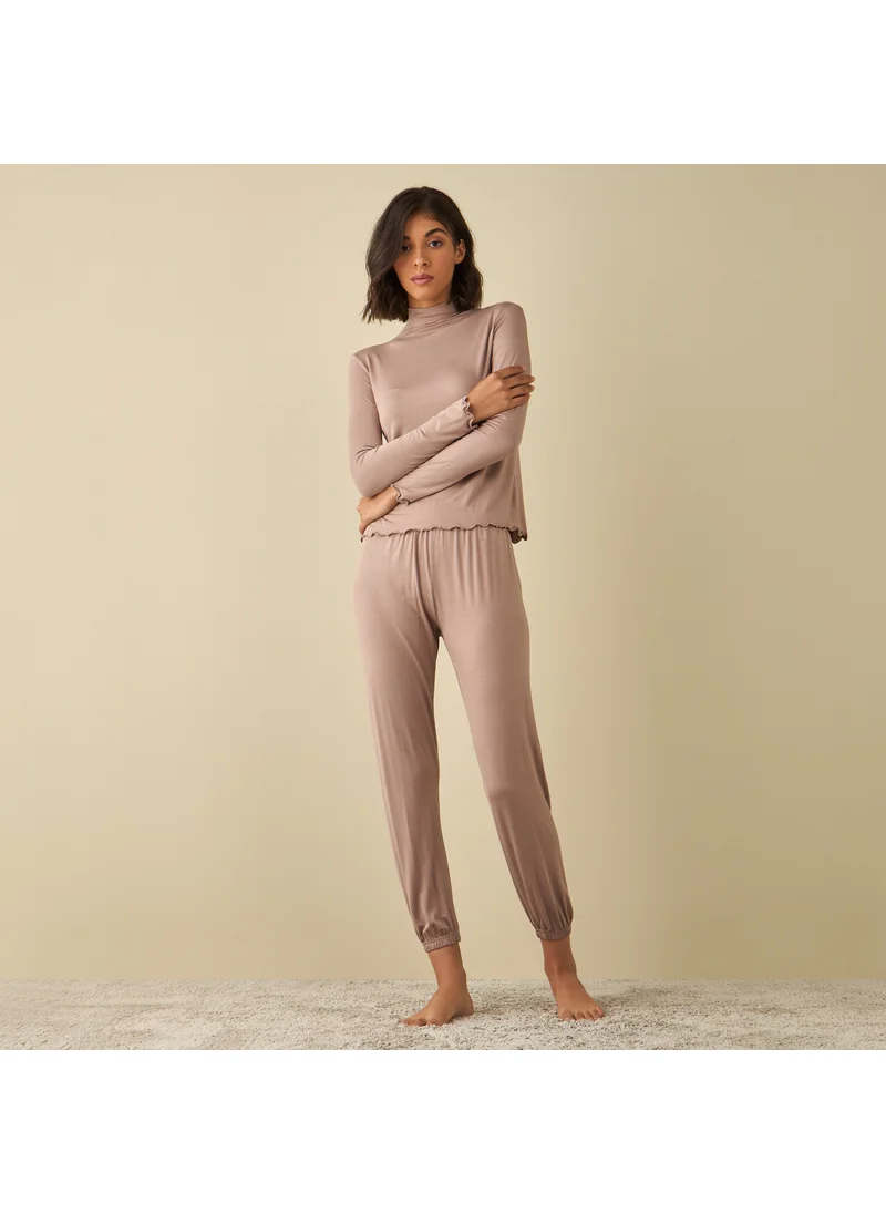 فاف Cuffed Pyjamas with Elasticated Waistband