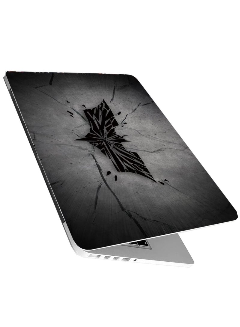 مؤسسة فكرة اليوم ملصقات كاملة للكمبيوتر المحمول بجودة عالية الدقة لأجهزة الكمبيوتر المحمولة حتى 15.6 بوصة متوافقة مع Apple/Dell/HP/Lenovo/Acer/Asus/Sony (مقاومة للغبار|مقاومة للماء|مضادة للخدش|قابلة لإعادة الاستخدام) - Batman BK FL1 - Image 2