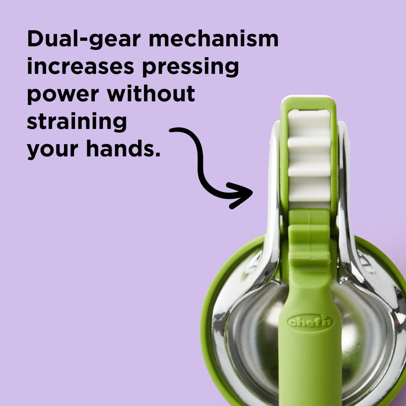 Chef'n عصارة الحمضيات Chef'n FreshForce، حجم واحد، أخضر - Image 4