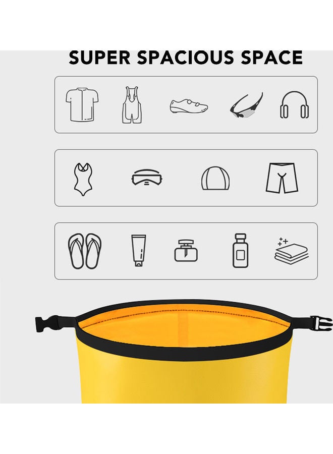 NIBEMINENT 20L PVC Waterproof Dry Bag Roll Top Sack 31.00*8.00*11.00cm - Image 4