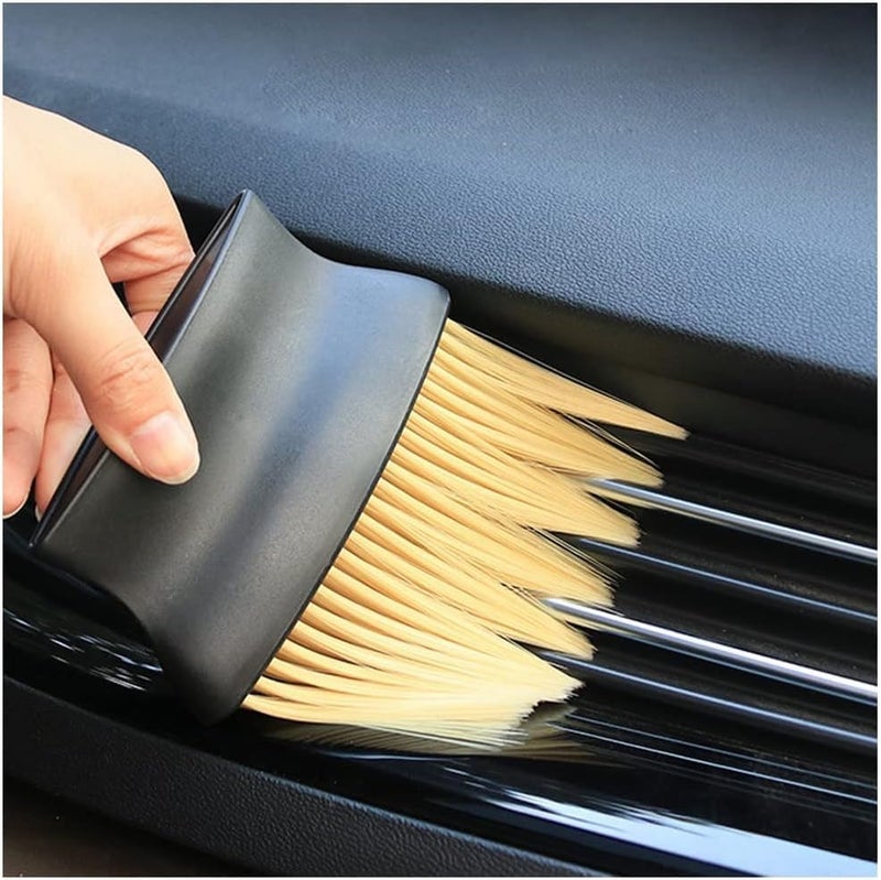 Emergity Car Interior Cleaner, Car AC Vent Cleaner Brush, Dash Board Cleaner Brush, AC Vent Cleaner for Car, Car Interior Duster | Pack of (2) - Image 1