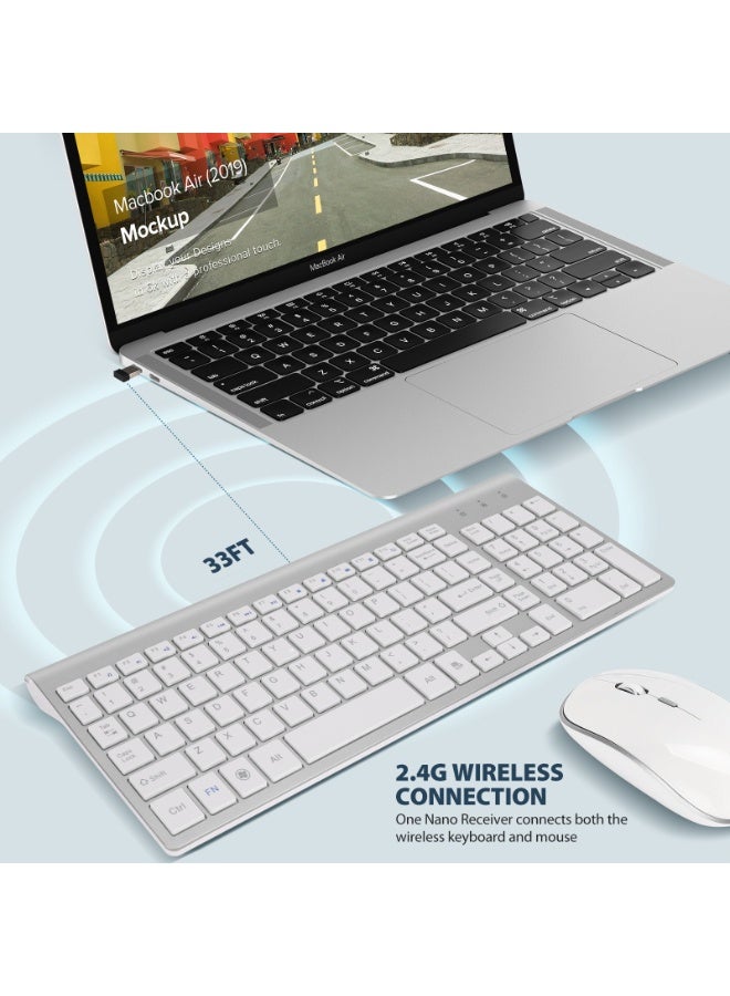 KUYING New Wireless Keyboard Mouse Office Esports Set - Image 2