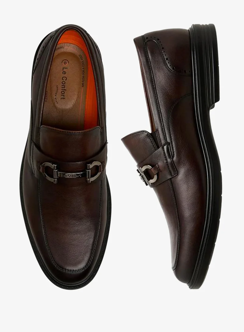 لو كونفورت أحذية رجالية جلدية سهلة الارتداء