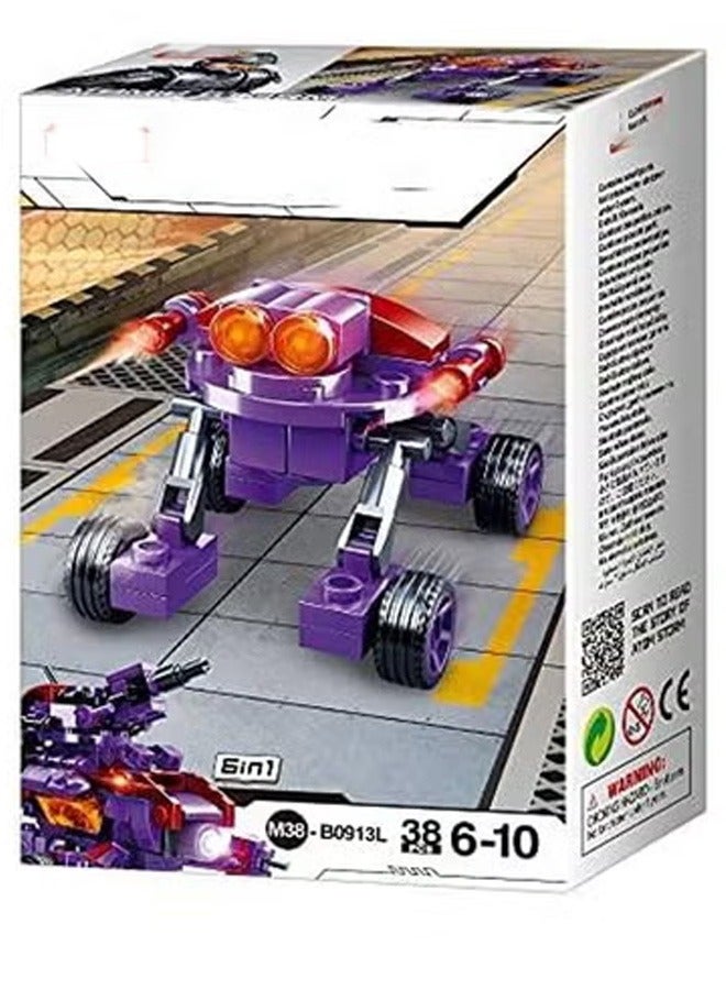 Sluban Robot Vehicle Building Blocks – 38 Pieces - Image 1