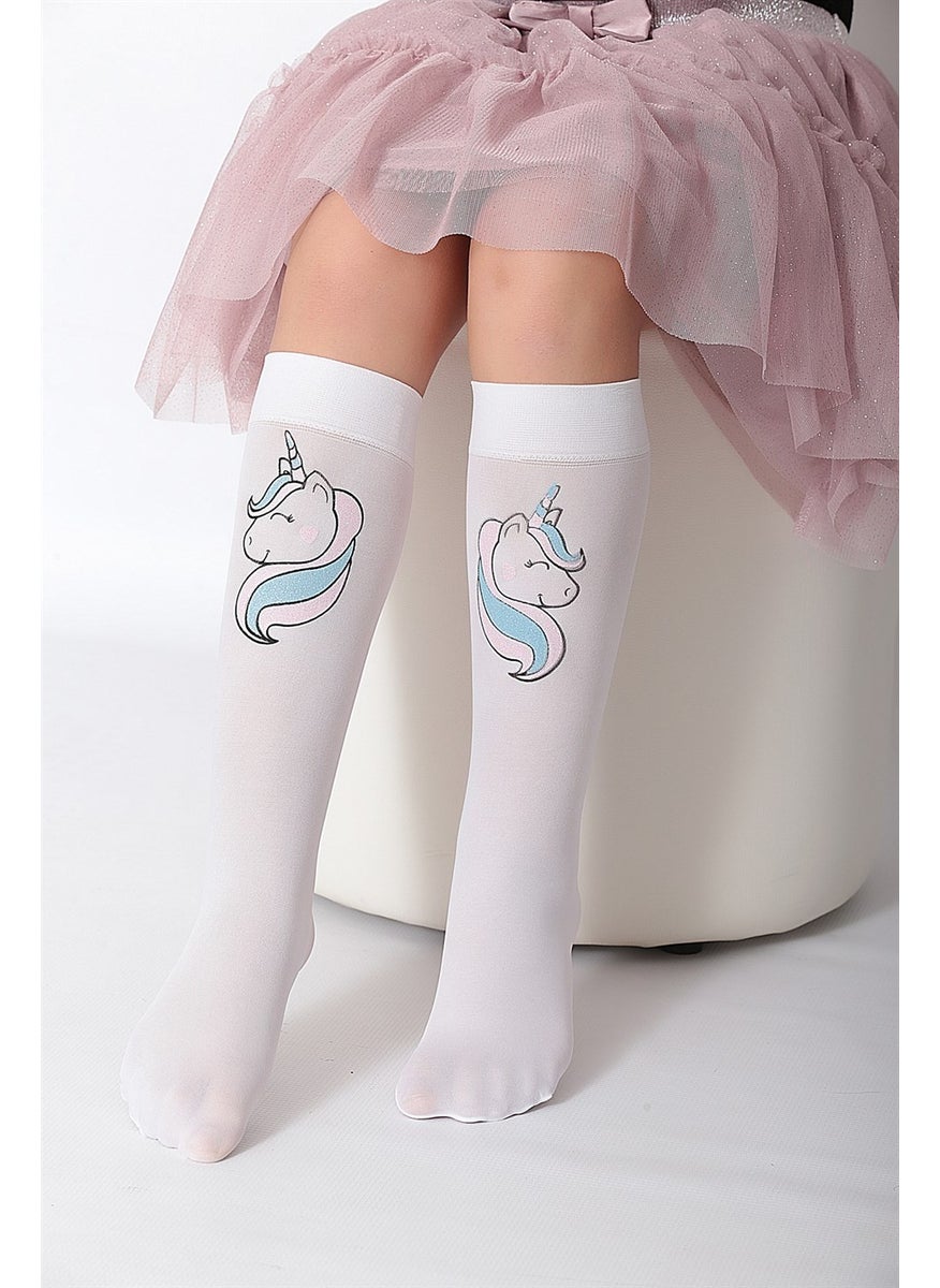 Unicorn Kids Knee High Socks - pzsku/Z585736CB0604F053CA96Z/45/_/1730542336/44793a00-0822-45ca-89b5-407050fd69b6