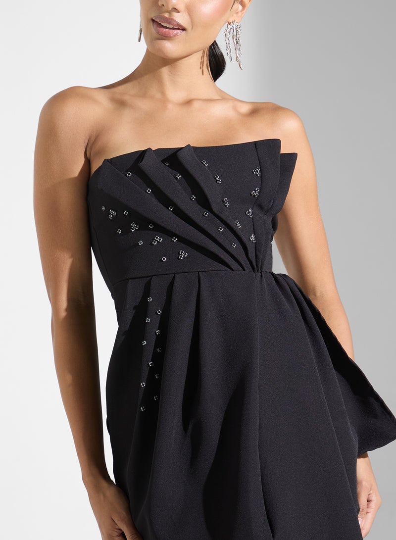 Ella Limited Edition Strapless Slit Dress - Image 3