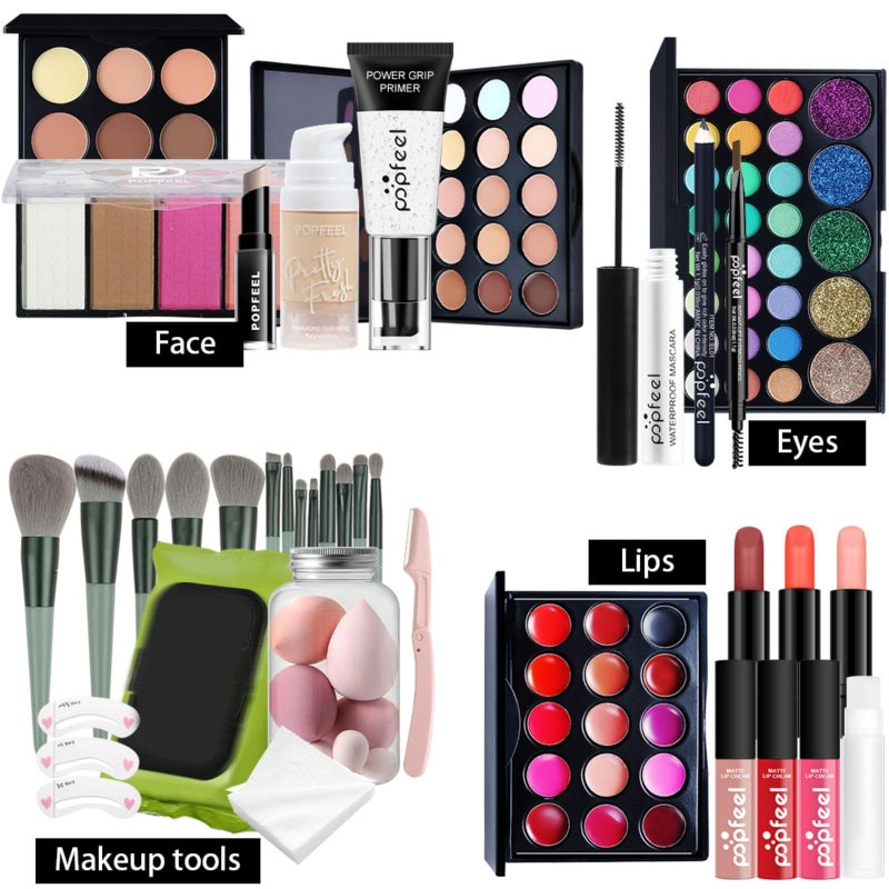 Complete set of makeup for beginners     POP009C-Orange - Image 2
