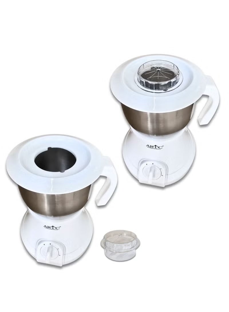ARTC Electric Coffee and Spice Grinder 600ML Capacity with Stainless Steel Jar, Powerful Grinding Performance, Simple Rotary Control, Practical Handle, Space Saving Design, Suitable for Home Kitchens and Everyday Preparation - Image 3