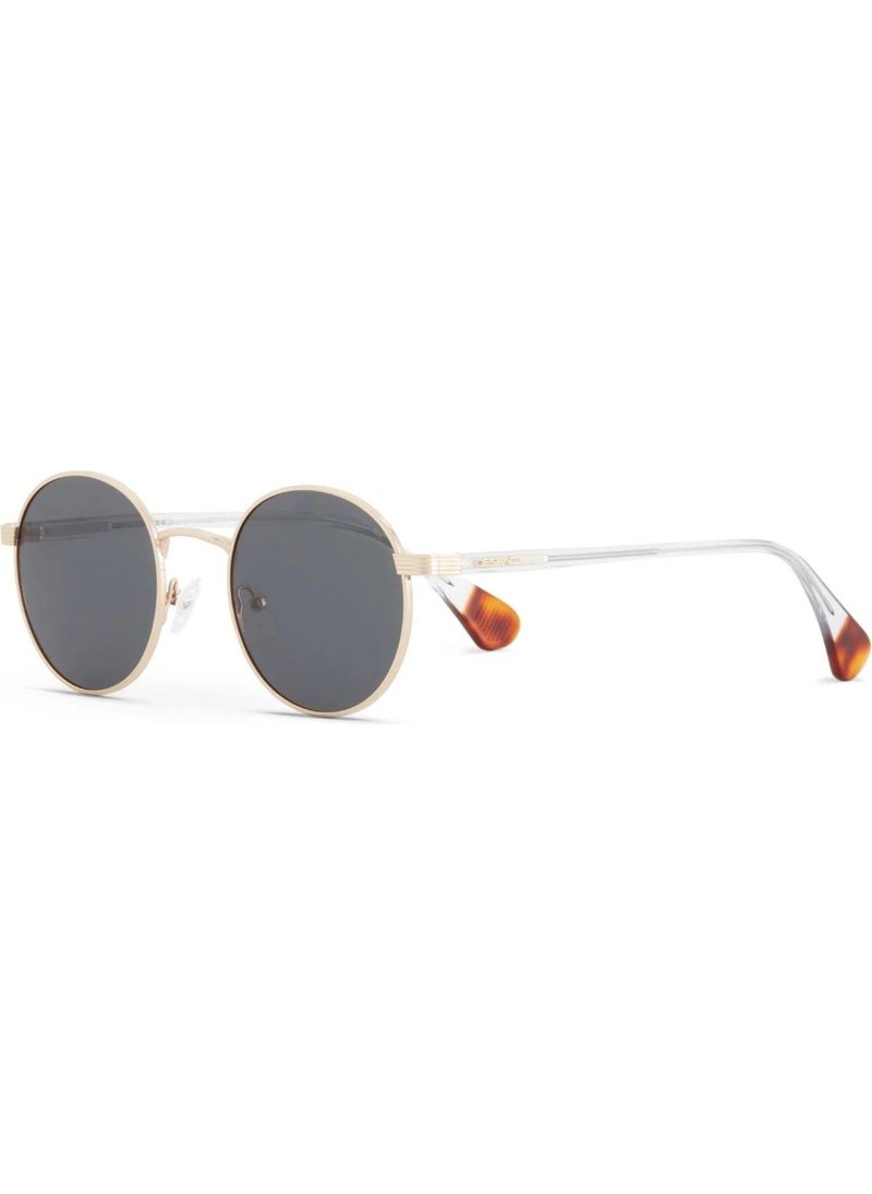 Ds 2341 C3 50 Unisex Round Gold Metal Sunglasses - pzsku/Z58578D7B946B344CA90CZ/45/_/1730880840/2166f918-5cd5-4e7a-aefa-4d6bd3330d42