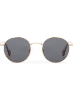 DESPADA Ds 2341 C3 50 Unisex Round Gold Metal Sunglasses  - Image 2