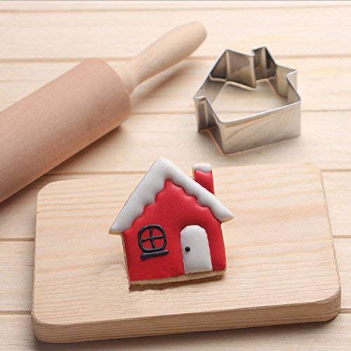 WOTOY Small Key and House Cookie Cutters Set - Stainless Steel - Image 5