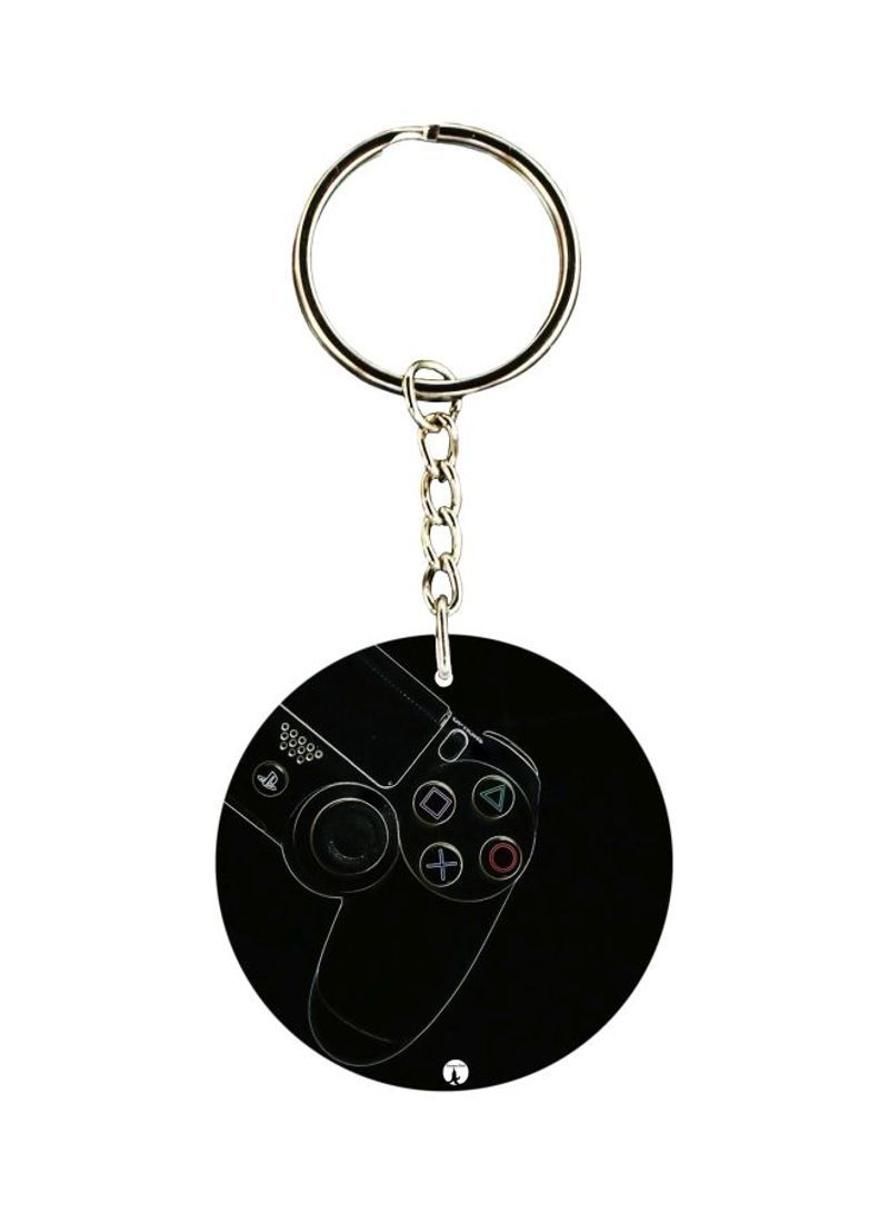RKN Double Sided Controller Printed Keychain