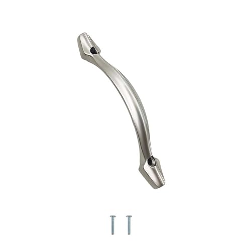 VOLO Chrome Finish Door and Window Handle for Home, Kitchen, and Office Doors - Cabinet/Window Handle for Modern Interiors (Model: Run 52) (1, 96MM (4 Inch)) - Image 1
