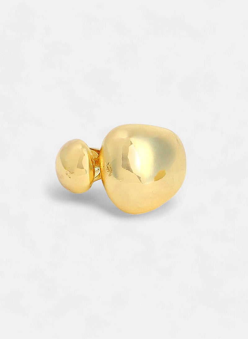 SOHI Semi-Chunky Adjustable Artificial Finger Ring Jewellery - Image 5