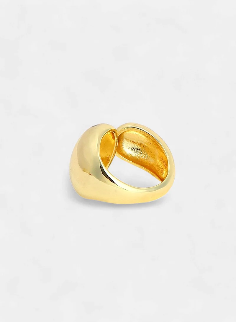 Sohi  Semi-Chunky Adjustable Artificial Finger Ring Jewellery for Women | Best Price UAE