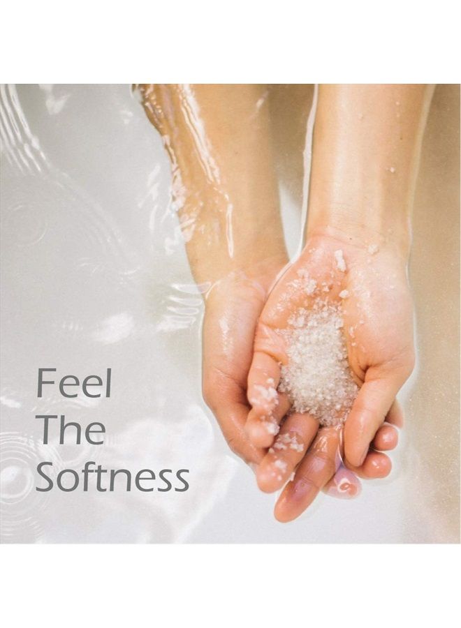 ONE WITH NATURE 100% Pure Dead Sea Mineral Bath Salt Eucalyptus 6 Pk, 2.5 oz Single Use Packets with Magnesium, Sulfur and 21 Essential Minerals. for Eczema, Psoriasis and All Skin Types. Natural, Therapeutic. - Image 5