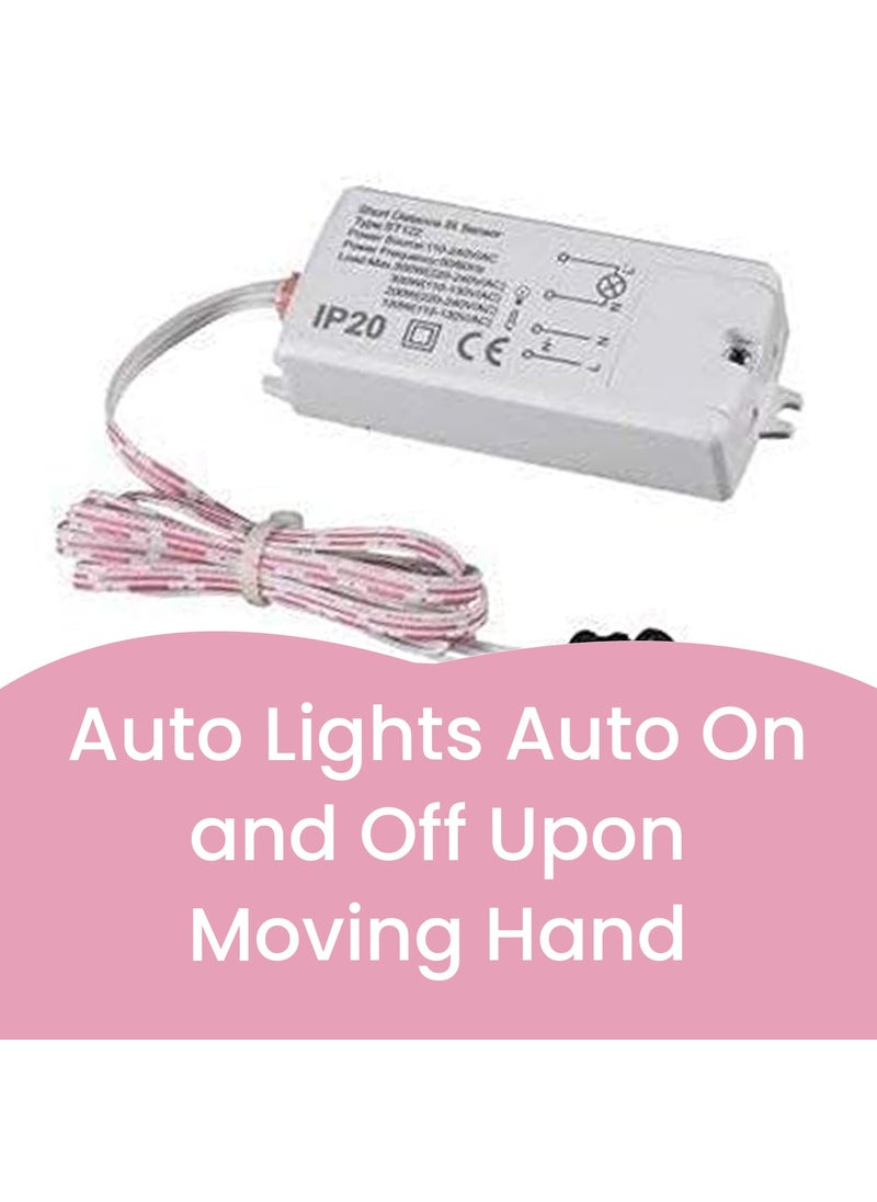 Quick Sense - Quick SenseQsWR03 Mirror Hand Smart IR Sensor For Auto Lights Auto On and Off Upon Moving Hand - Image 1