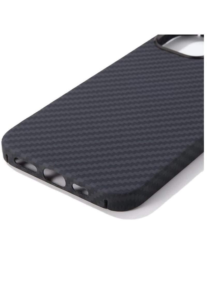 TIGER Case Compatible with iPhone 15 Pro Max Case 3D Skin Texture Kevlar Fiber Bulletproof Vest Cover Protective Carbon Fiber Pattern Ultra Slim - Image 4