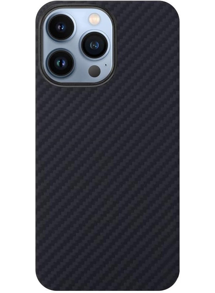 TIGER Case Compatible with iPhone 15 Pro Max Case 3D Skin Texture Kevlar Fiber Bulletproof Vest Cover Protective Carbon Fiber Pattern Ultra Slim - Image 1