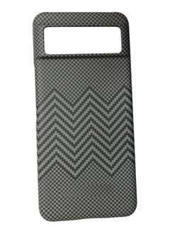 Carbon Fiber Pattern Phone Case for Google Pixel 8  , Chevron Design
