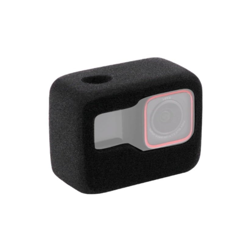 ELFOG Compatiable for Insta360 Ace Pro Sponge Foam Windshield Housing Case (Black) - Image 1