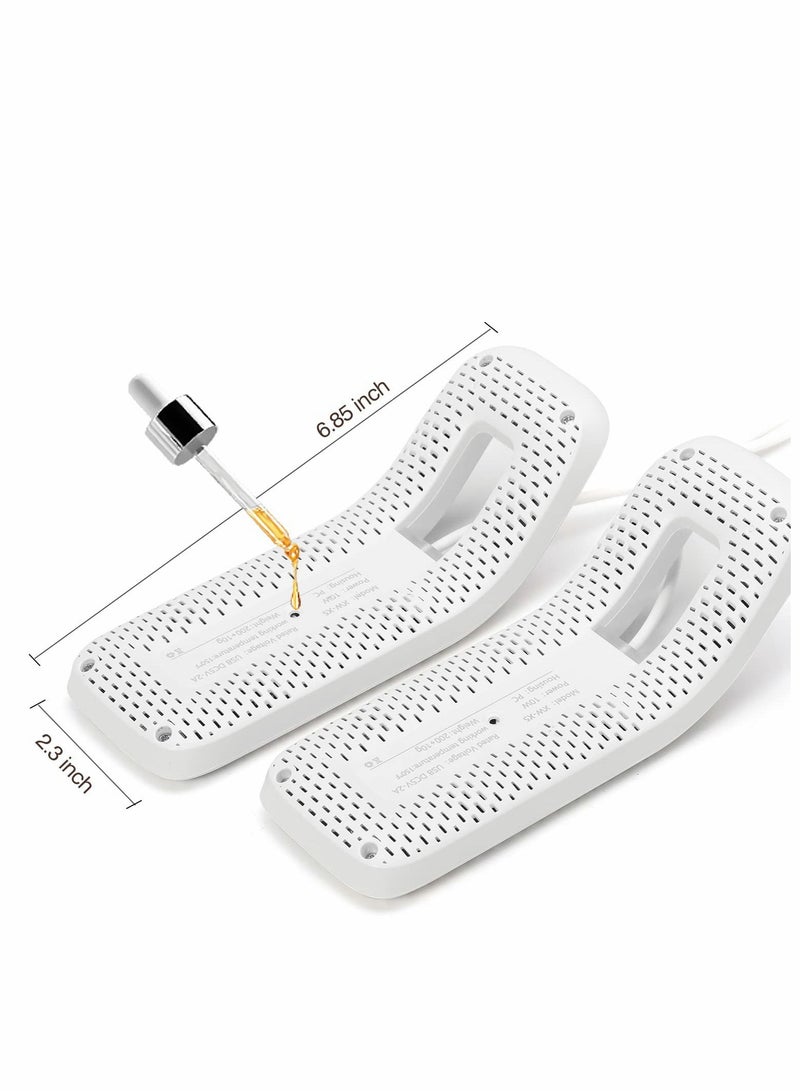 SYOSI Boot Dryer Shoe Dryer, Portable Footwear Dryers Machine using USB Technology can Dry and Deodorize Cleats, Shoes, Work Boots, Ski Boots, Socks, Gloves and More, Eliminate Bad Odor and sanitize Shoes!  - Image 2