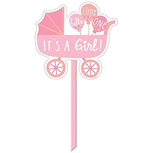 Amscan Its a girl Baby Girl Yard Sign