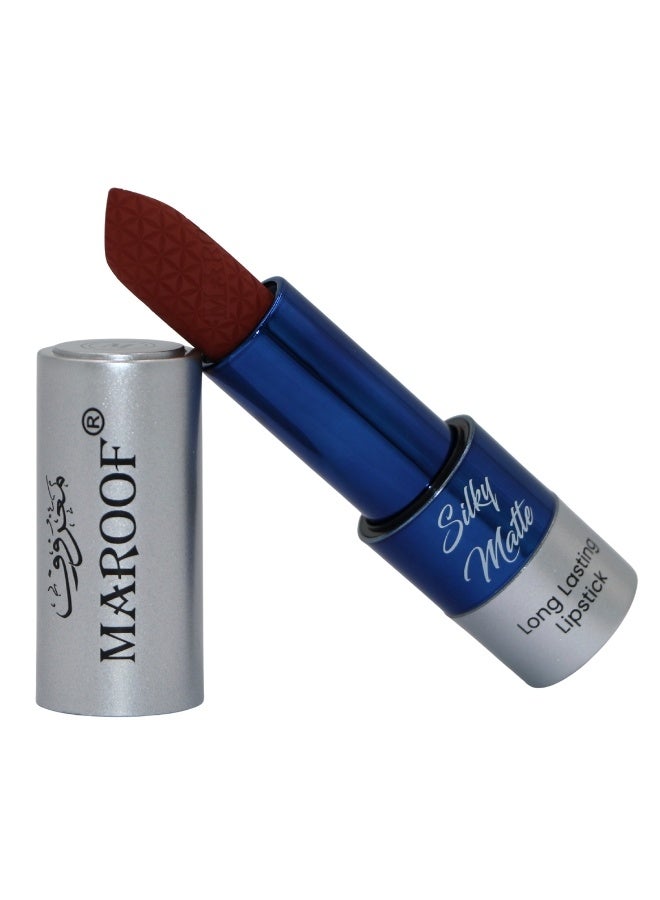 MAROOF Silky Matte Long Lasting Lipstick 3.8g, 14 Brown Delight - Image 3