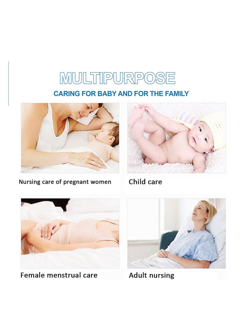 Star Babies Disposable Changing mat Large (45 x 60cm) Pack of 21 - Blue - Image 4