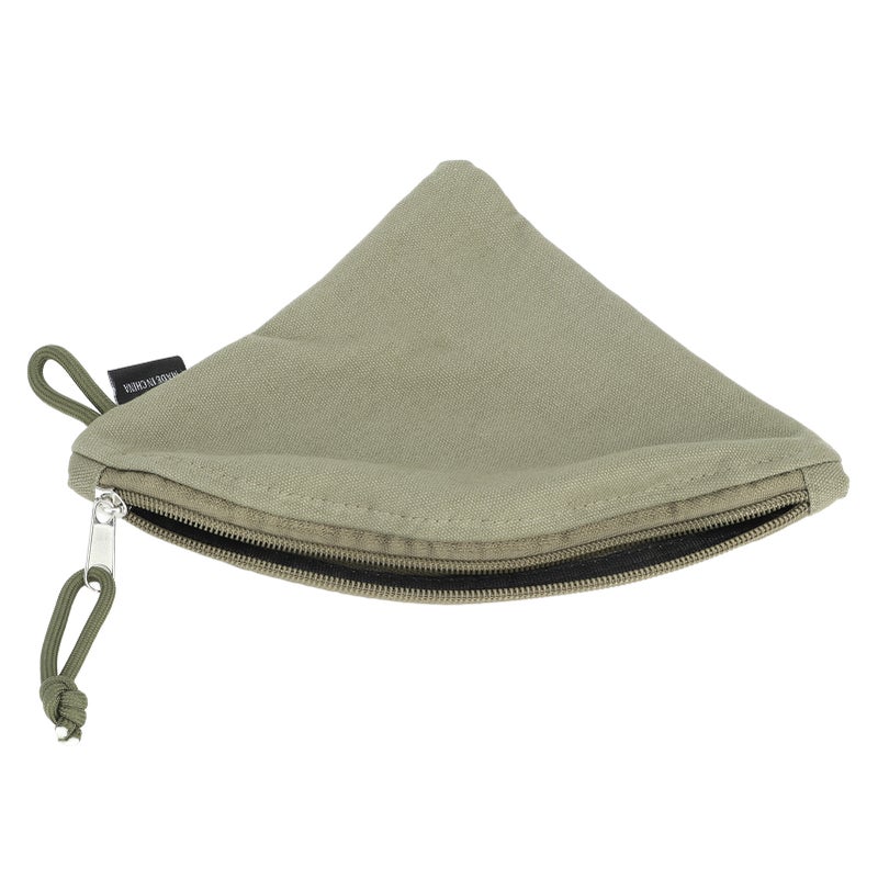 Coffee Filter Holder Canvas Waterproof Reusable Coffee Conical Filter Paper Storage Bag for Travel Picnic - Image 1