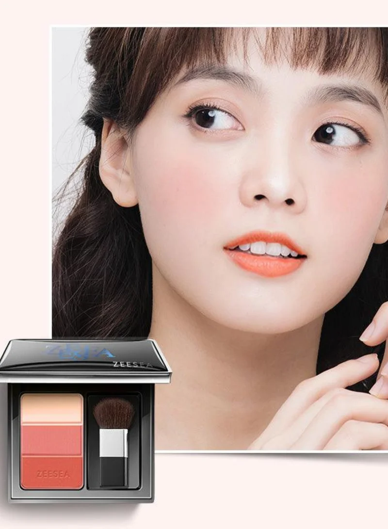 ZEESEA ZEESEA 3-Color Concealer Blusher Vigour Orange