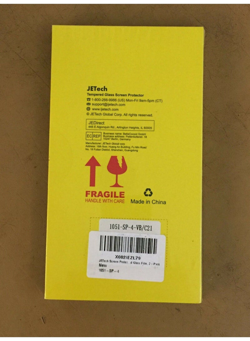 جي تيك لاصق شاشة زجاجي مقوى من لهاتف ايفون 11 برو ماكس و XS ماكس عالي الوضوح ومقاوم للخدش - Image 2