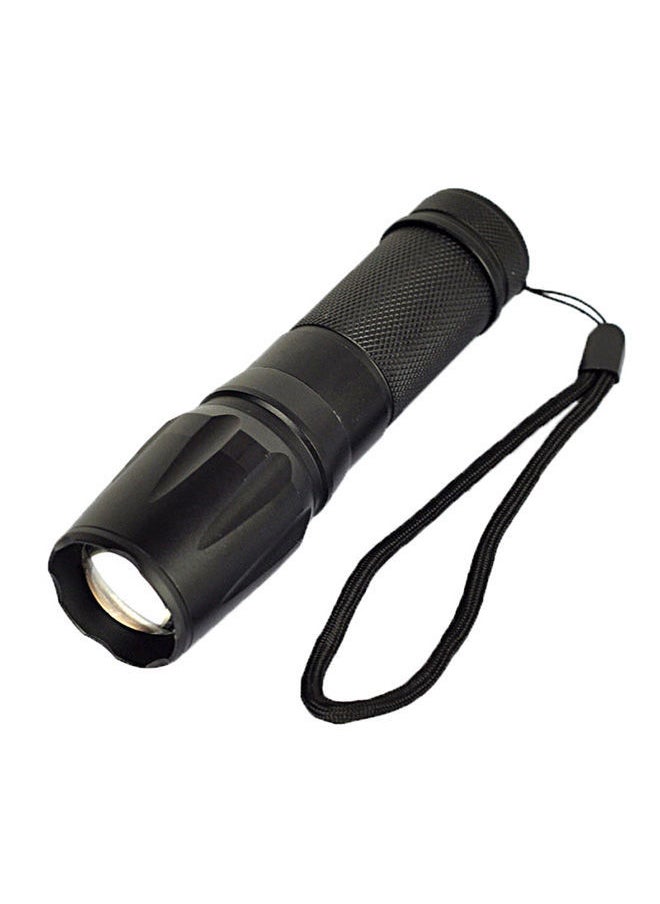 NIBEMINENT 5-Mode Zooming LED Flashlight Black 21x6x3cm  - Image 1