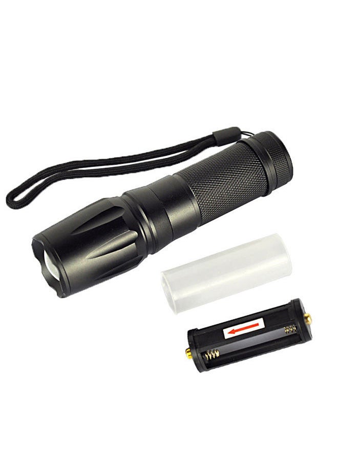 NIBEMINENT 5-Mode Zooming LED Flashlight Black 21x6x3cm  - Image 4