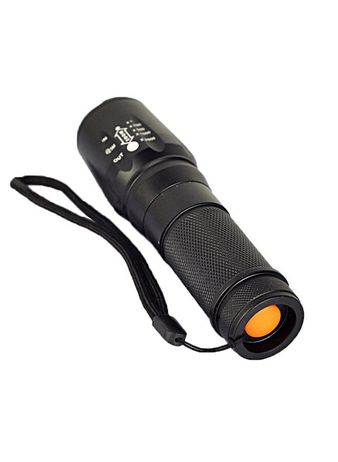 NIBEMINENT 5-Mode Zooming LED Flashlight Black 21x6x3cm  - Image 2