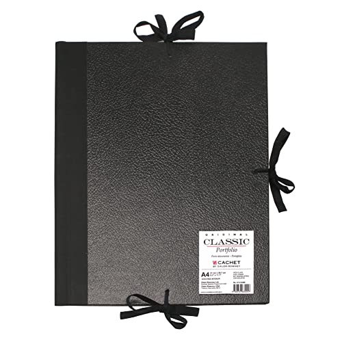 Cachet Classic Student Portfolio 9 in. x 12 in. pad with Flaps - Image 1