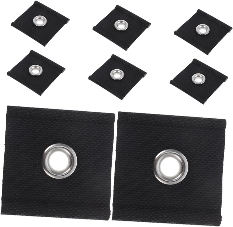 Ciieeo 8pcs Lightweight Awning Rail Eyelet Kit Easy Installation for Rv Canopy Accessories Secure Fit for Outdoor Use Versatile Awning Hooks for Campsite Needs - Image 1