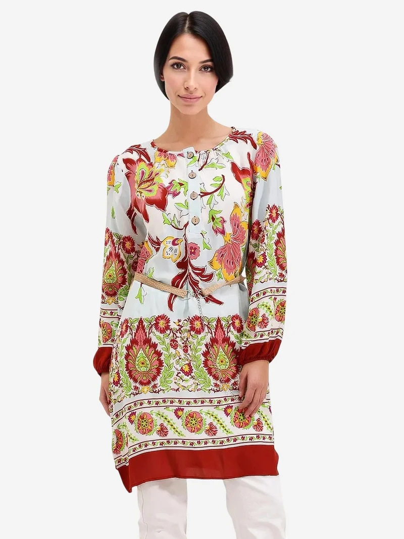 BDART Flowering Mini Dress with Bow