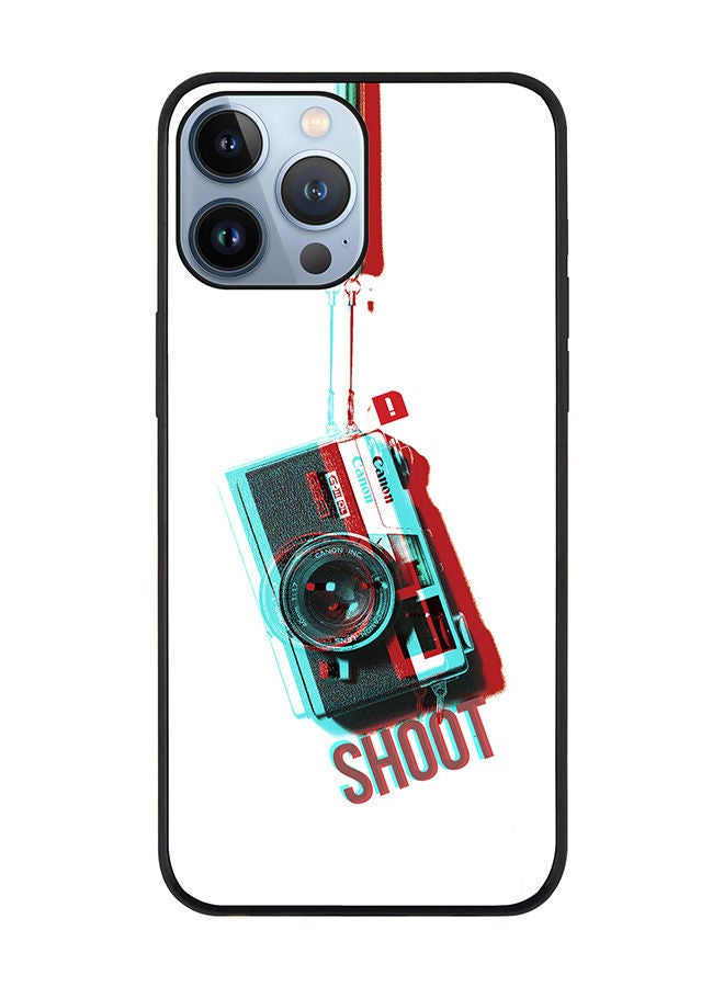 Stylizedd Rugged Black edge case for Apple iPhone 13 Pro Max Slim fit Soft Case Flexible Rubber Edges Anti Drop TPU Gel Thin Cover - Shoot - Image 1