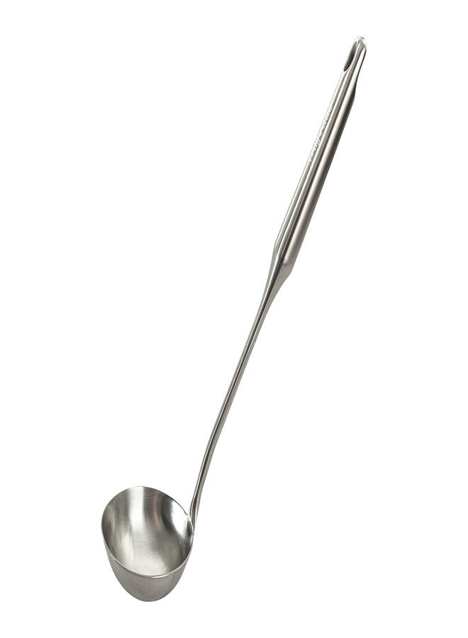 Millvado Soup Ladle, Stainless Steel Ladle, 15" Ladles for Serving or Cooking, Dishwasher Safe, Heavy Duty Durable Metal, Kitchen Ladel - Image 1