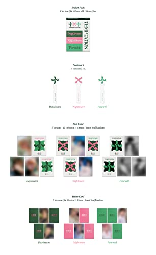 Bighit TOMORROW X TOGETHER TXT - THE NAME CHAPTER : TEMPTATION Album (Nightmare ver.) - Image 5