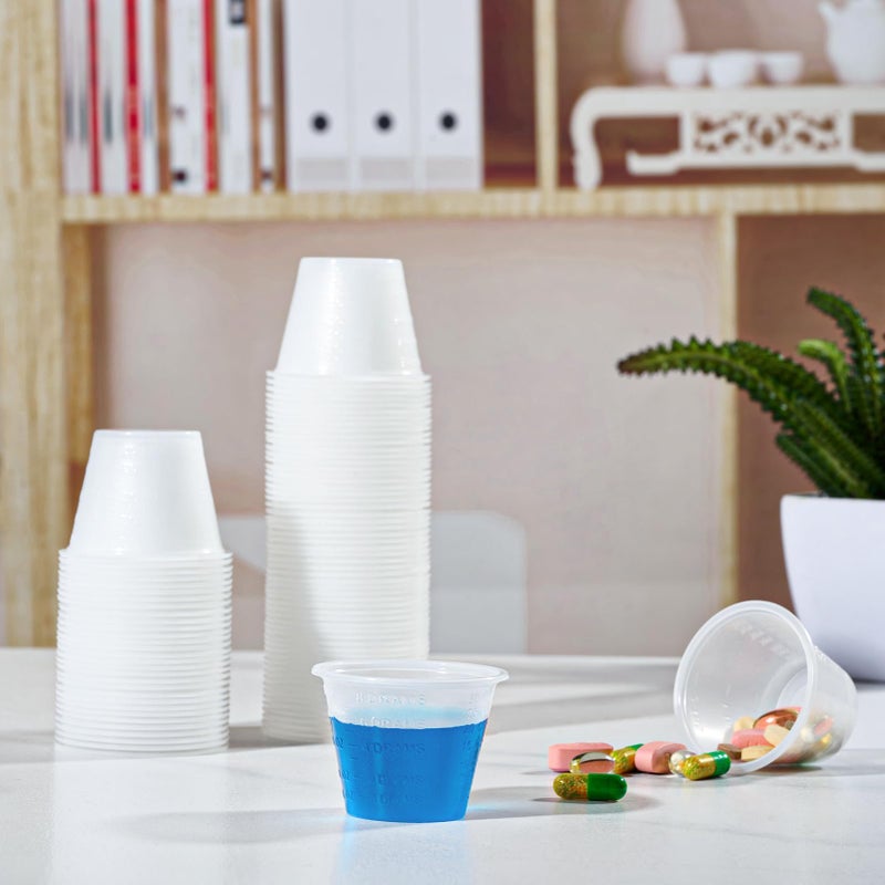 Lilymicky 1000 Count 1 oz Disposable Medicine Cups, 1 oz Plastic Med Cups For Mixed Pills, Medication Measuring, Resin Mixing - Image 4