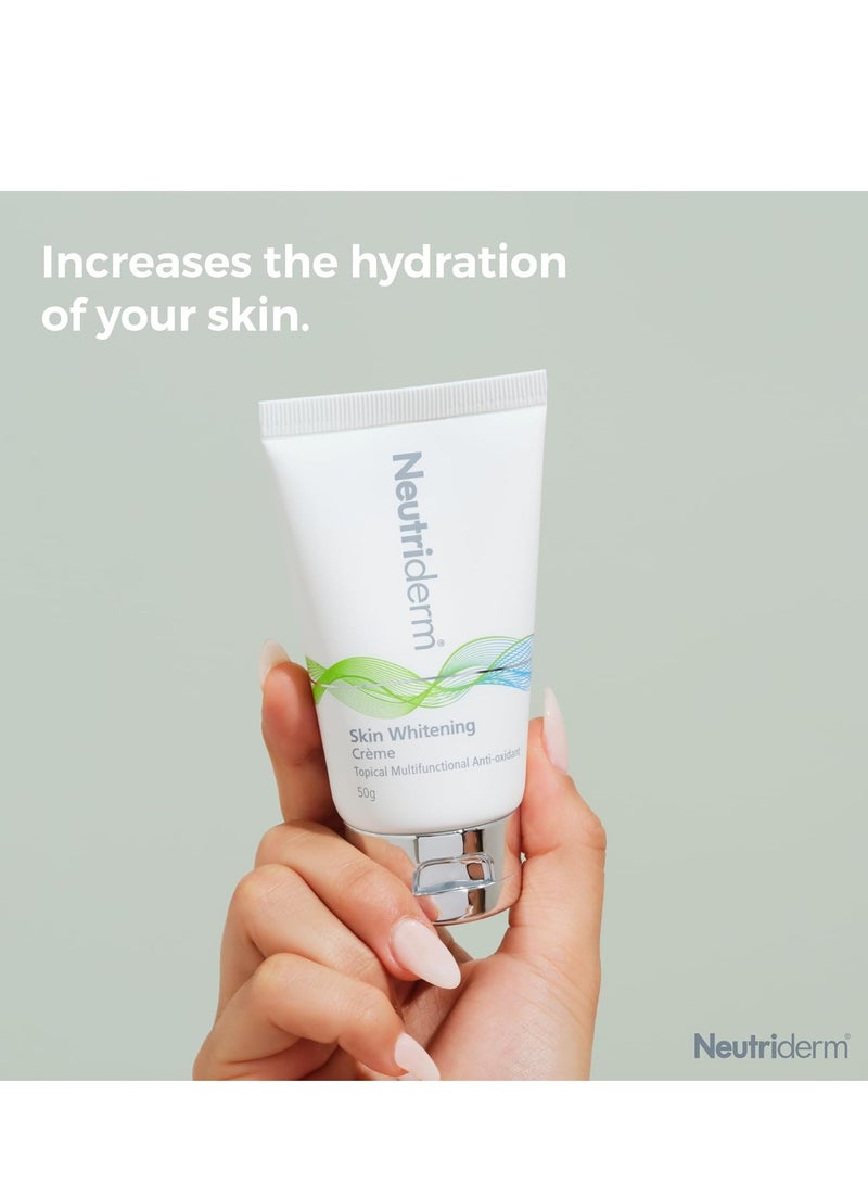 نيوتري ديرم كريم تبييض البشرة لتغذية جميع أنواع البشرة غير المتكافئة 50 جم - Image 4