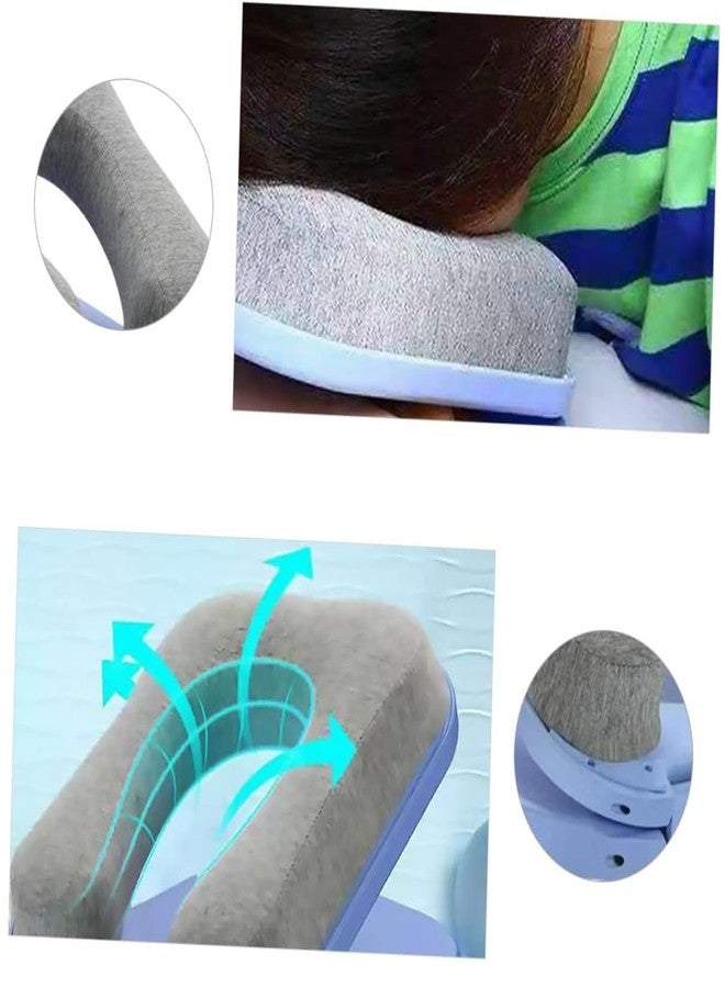 TERXA Foldable Sleeping Pillow | Portable U Shaped Soft Pillow | for Office/School/Library/Outdoor | Head Desk Cushion for Kids | Nap Pillow for Travel (Pack of 1,Multicolor) - Image 5