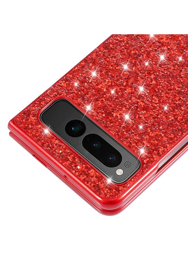 S-TOP Case For Google Pixel Fold Glitter Powder Shockproof TPU Phone Case - Image 4